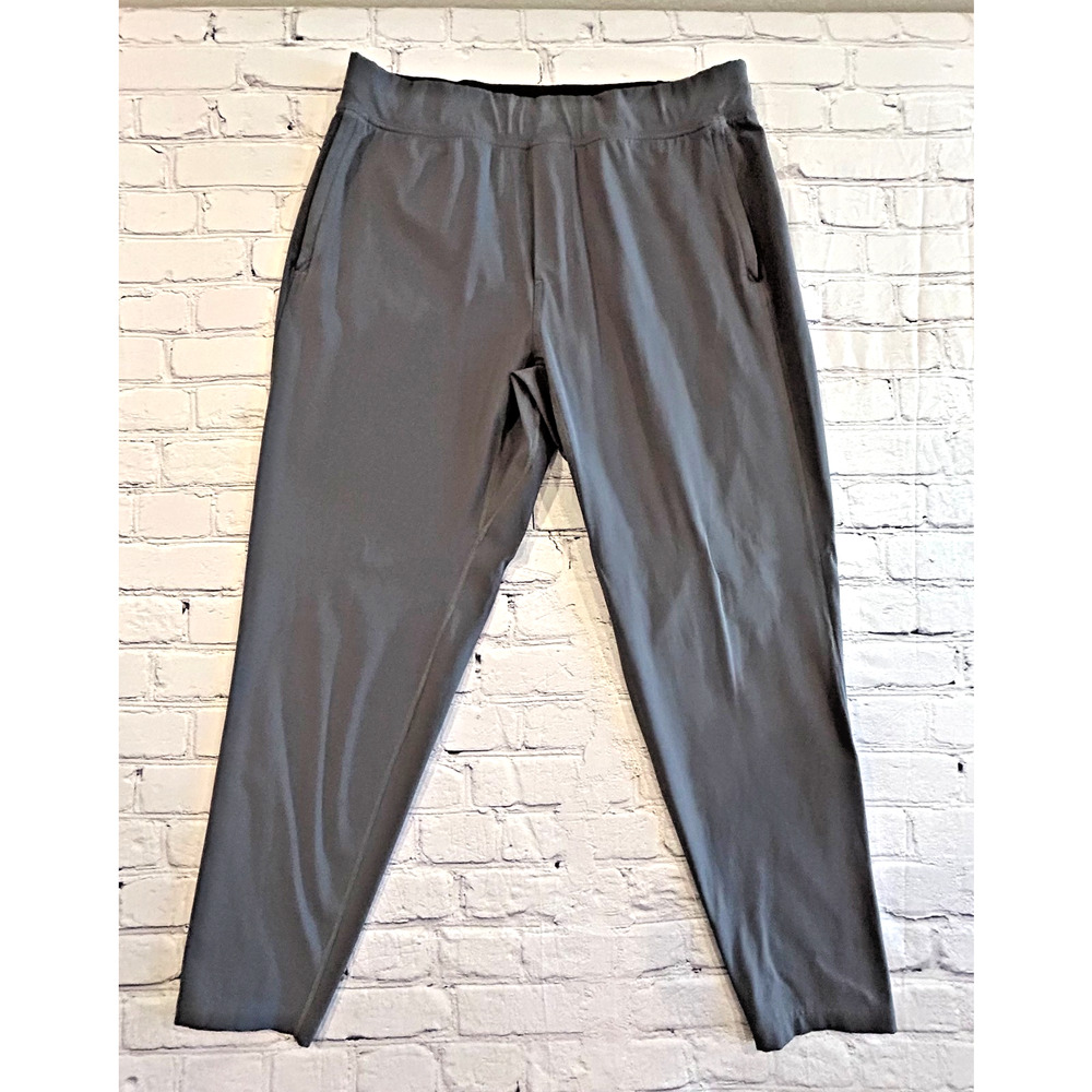 Lululemon Men's Surge Hybrid Jogger Pants Size Small Gray Black Running Workout